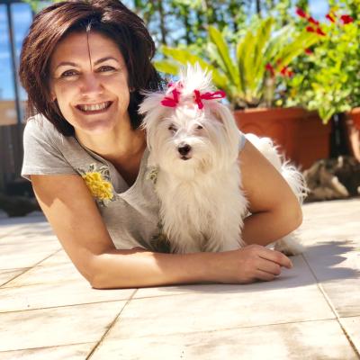Silvia con Bimba